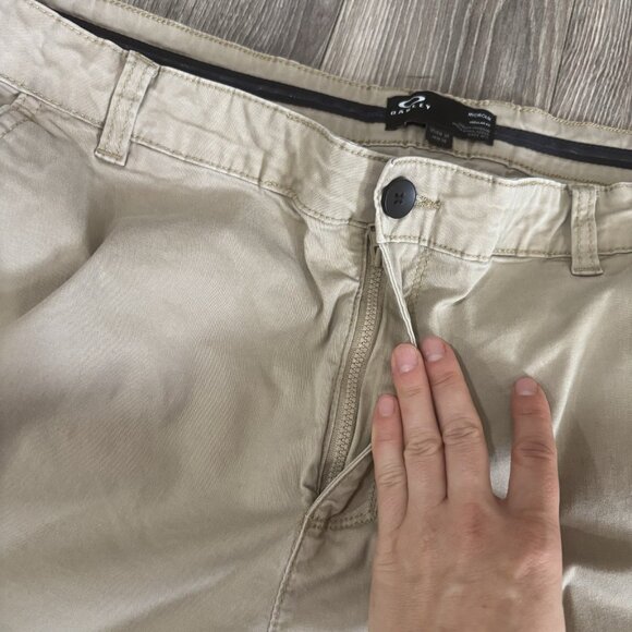 Oakley Hydrolix Mens 34 Beige Tactical Outdoor Pants Gorpcore Techwear Trousers - Picture 15 of 16